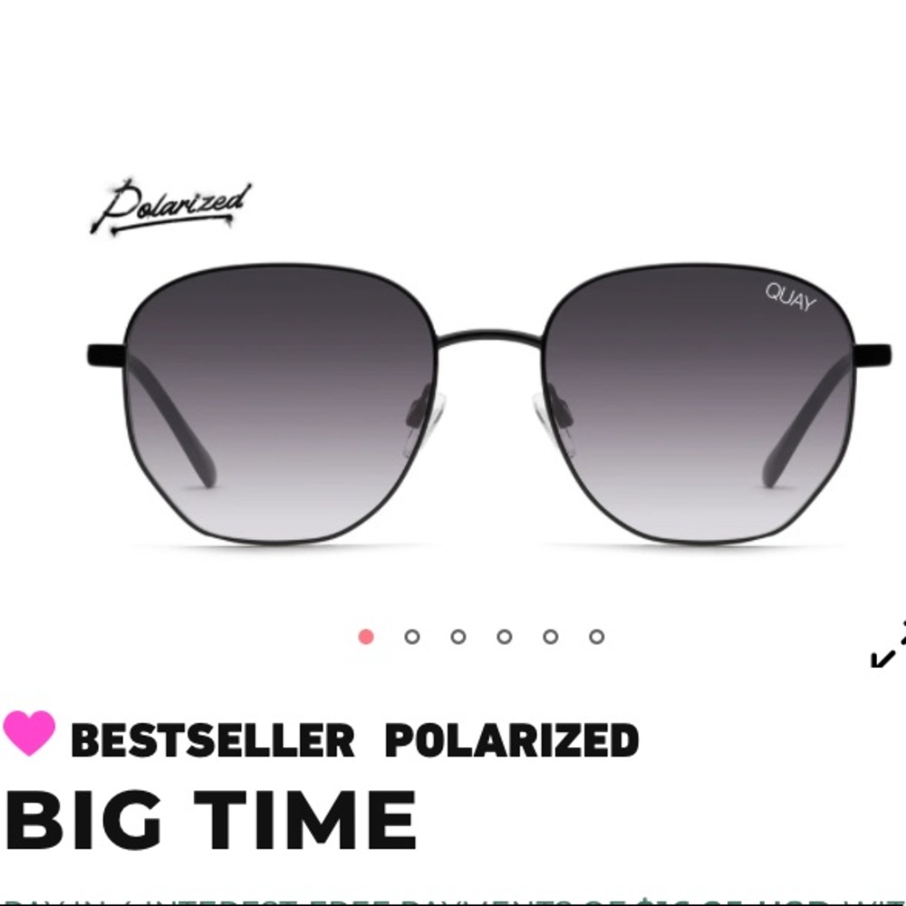 Quay Big Time Sunglasses